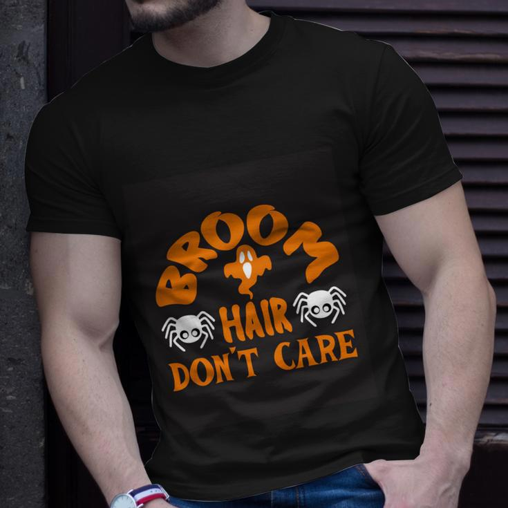 Broom Hair Dont Care Halloween Quote Unisex T-Shirt Gifts for Him
