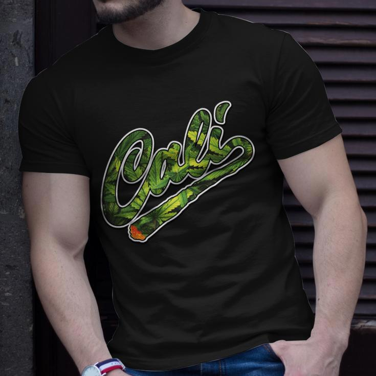 Cali Weed V2 Unisex T-Shirt Gifts for Him