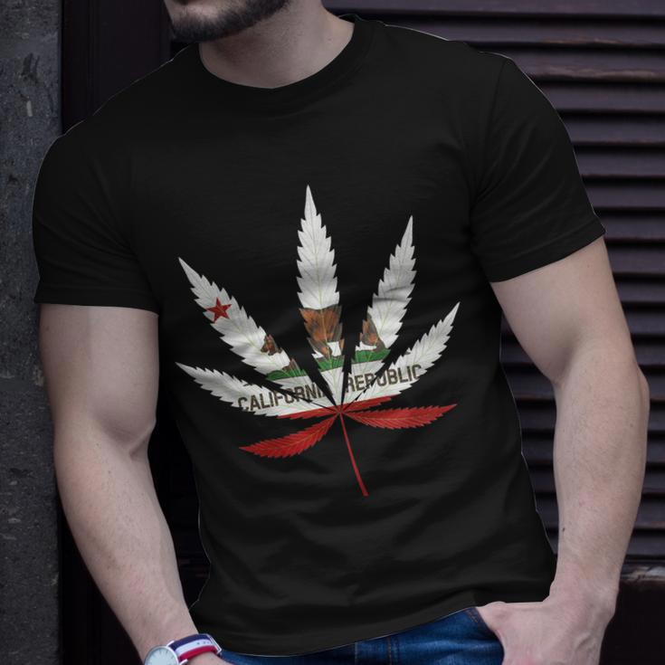 California Republic Cali Weed Tshirt Unisex T-Shirt Gifts for Him