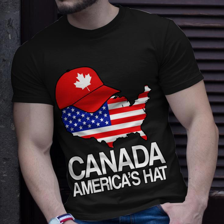 Canada Americas Hat Unisex T-Shirt Gifts for Him