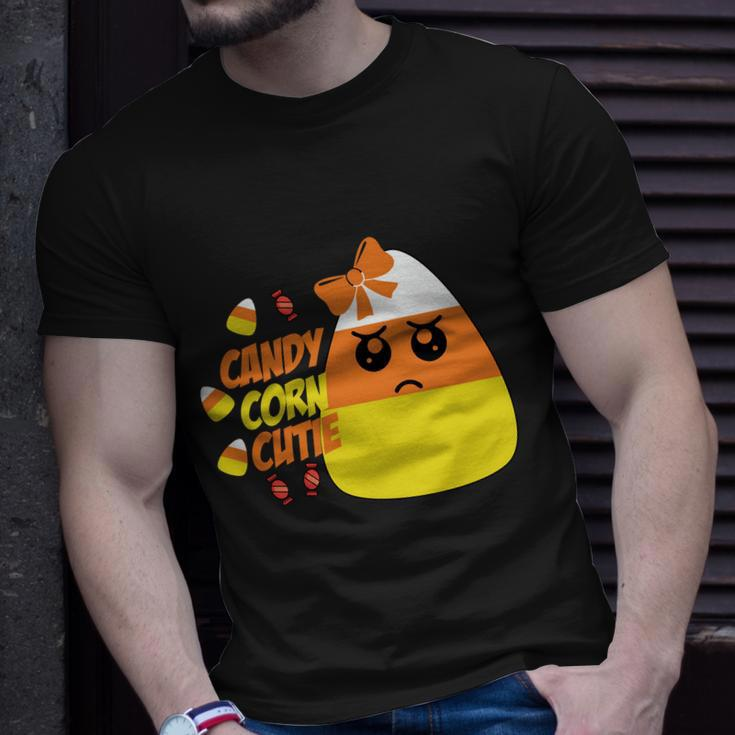Candy Corn Cutie Halloween Quote V2 Unisex T-Shirt Gifts for Him