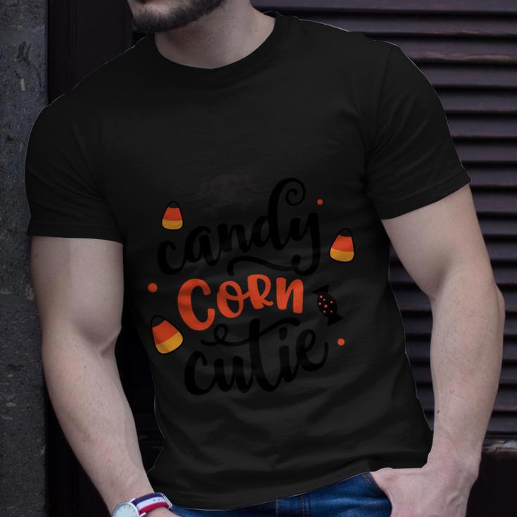 Candy Corn Cutie Halloween Quote V3 Unisex T-Shirt Gifts for Him