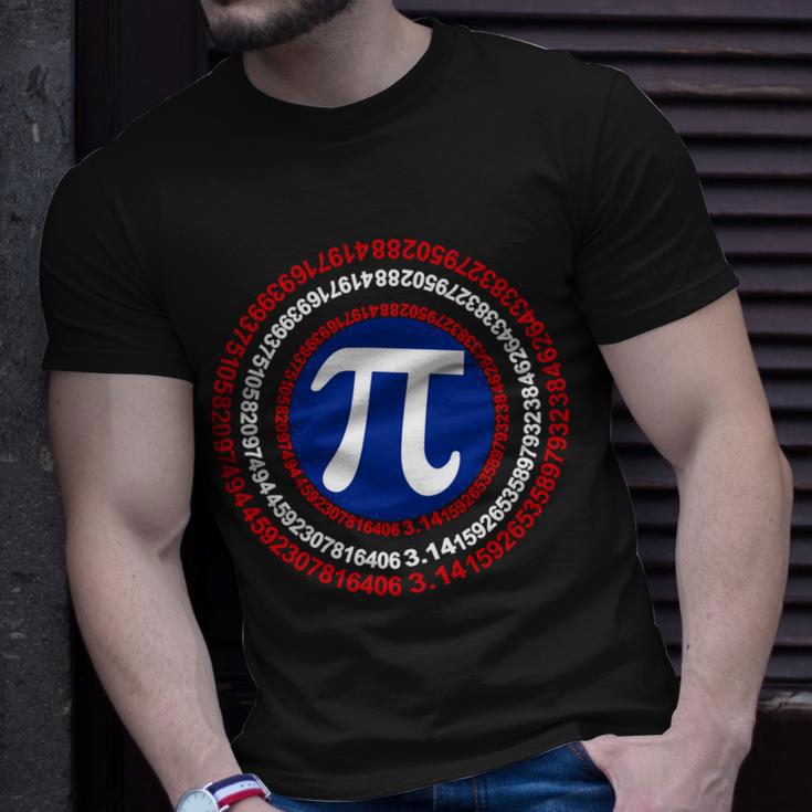 Captain Pi Day 314 Superhero Tshirt Unisex T-Shirt Gifts for Him