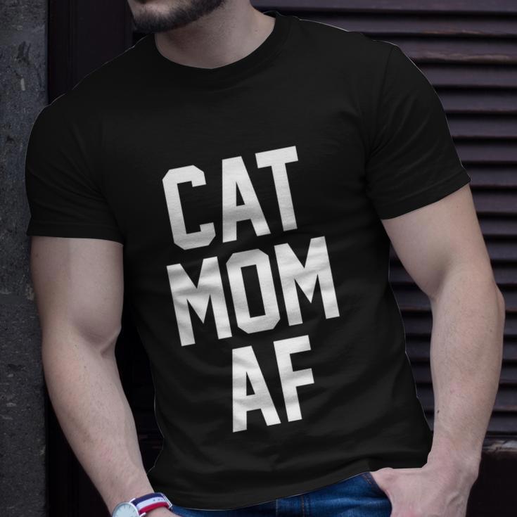 Cat Mom Af Gift For Cat Moms Of Kitties Unisex T-Shirt Gifts for Him