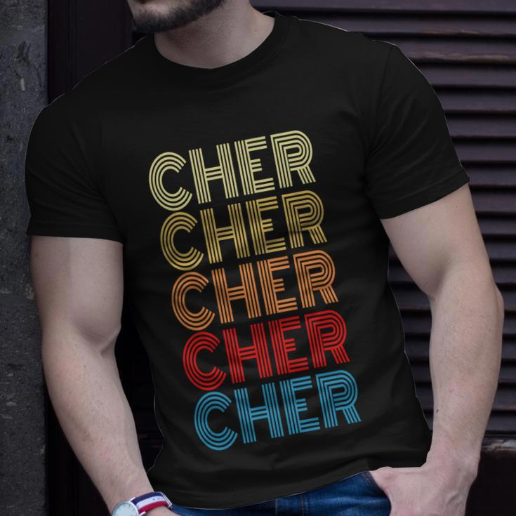 Cher Retro Vintage Style Unisex T-Shirt Gifts for Him