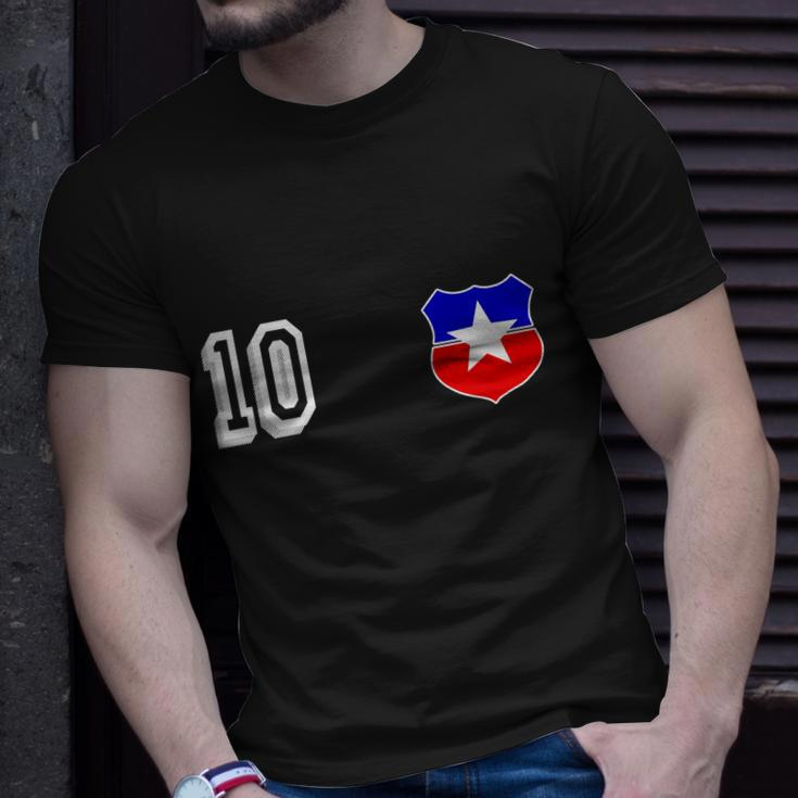 Chile Soccer La Roja Jersey Number Unisex T-Shirt Gifts for Him