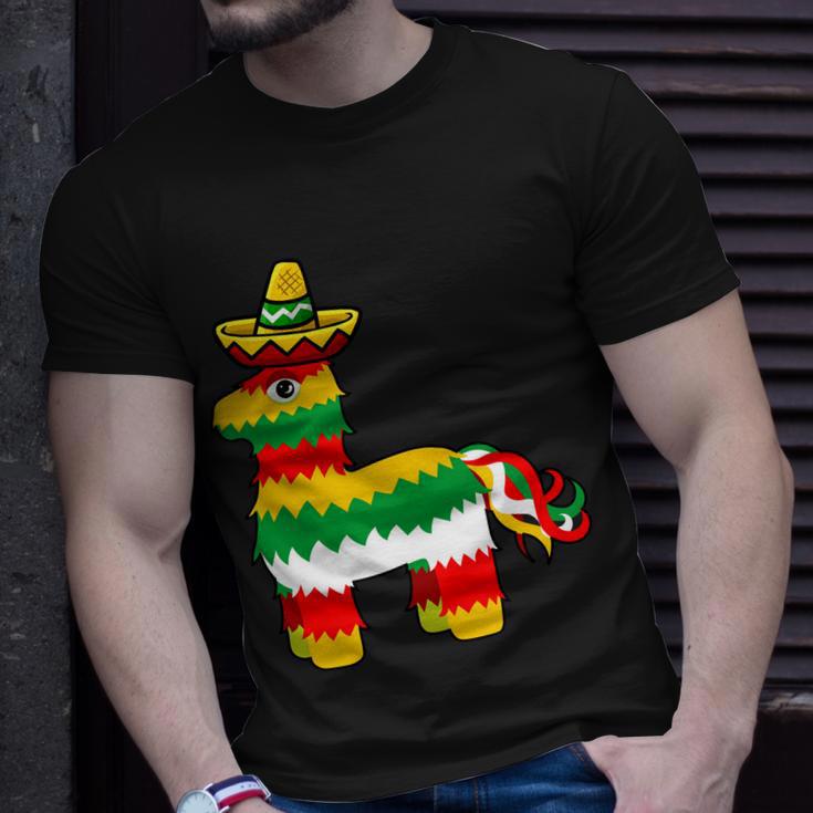 Cinco De Mayo Party Pinata Fiesta Sombrero Tshirt Unisex T-Shirt Gifts for Him