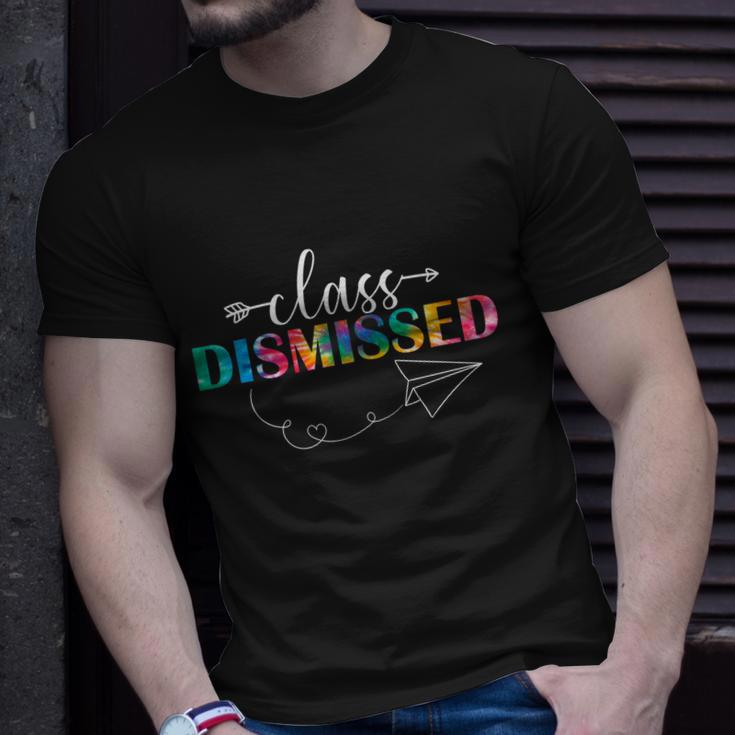 Class Dismissed Teachers Student Happy Last Day Of School Gift Unisex T-Shirt Gifts for Him