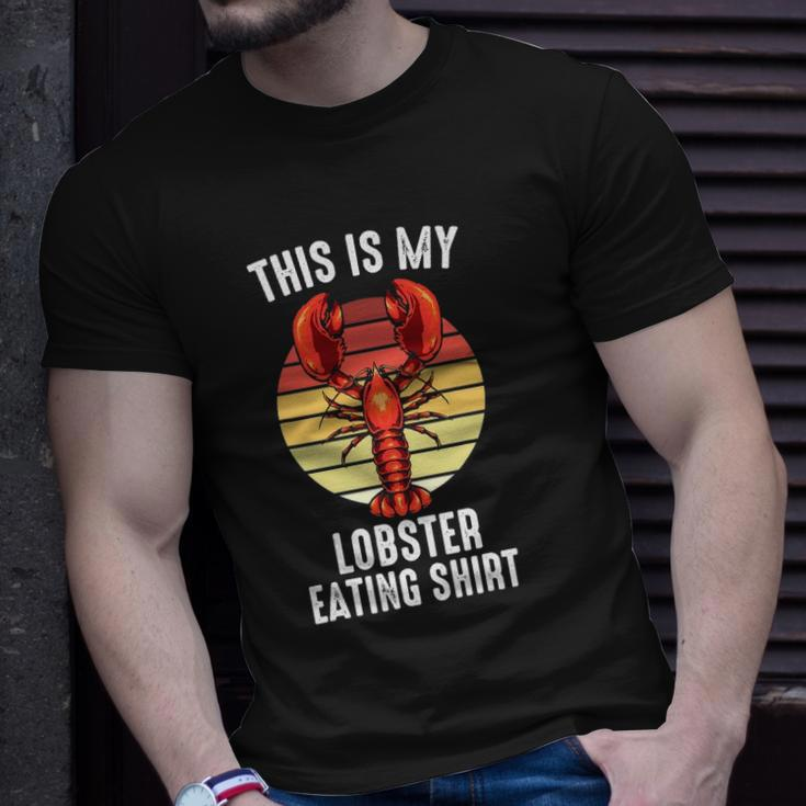 Crab &8211 This Is My Lobster Eating &8211 Shellfish &8211 Chef Unisex T-Shirt Gifts for Him