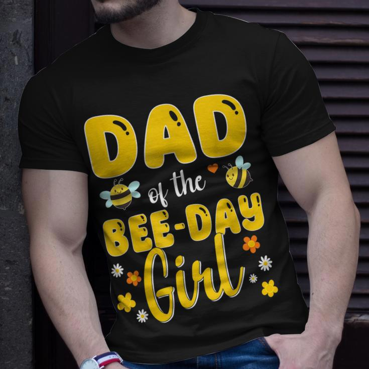Dad Of The Bee Day Girl Birthday Family Unisex T-Shirt Gifts for Him