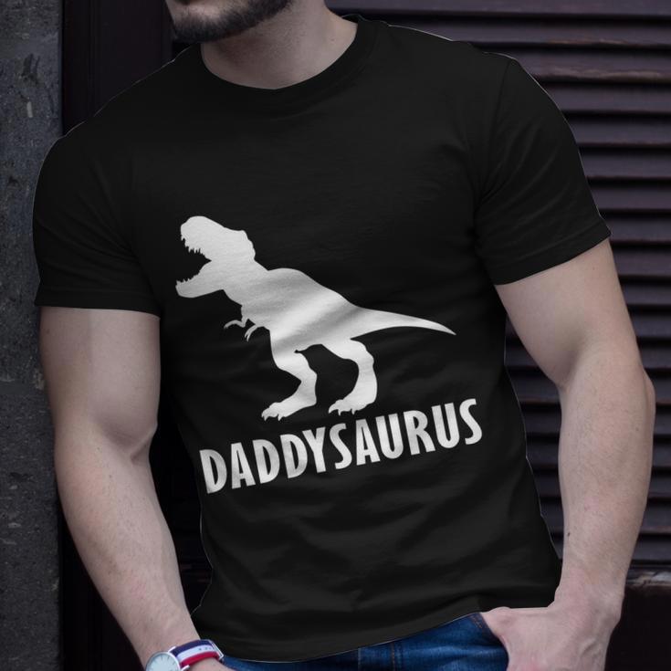 Daddysaurus Daddy Dinosaur Tshirt Unisex T-Shirt Gifts for Him