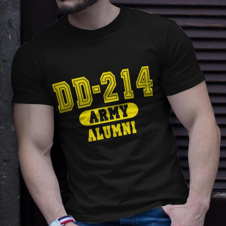 Dd-214 Us Army Alumni Tshirt Unisex T-Shirt Gifts for Him