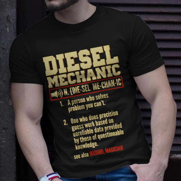 Diesel Mechanic Tshirt Unisex T-Shirt Gifts for Him