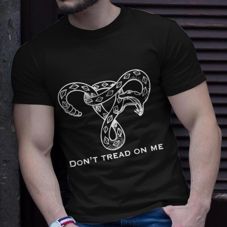 Don’T Tread On Me Uterus Gift V3 Unisex T-Shirt Gifts for Him