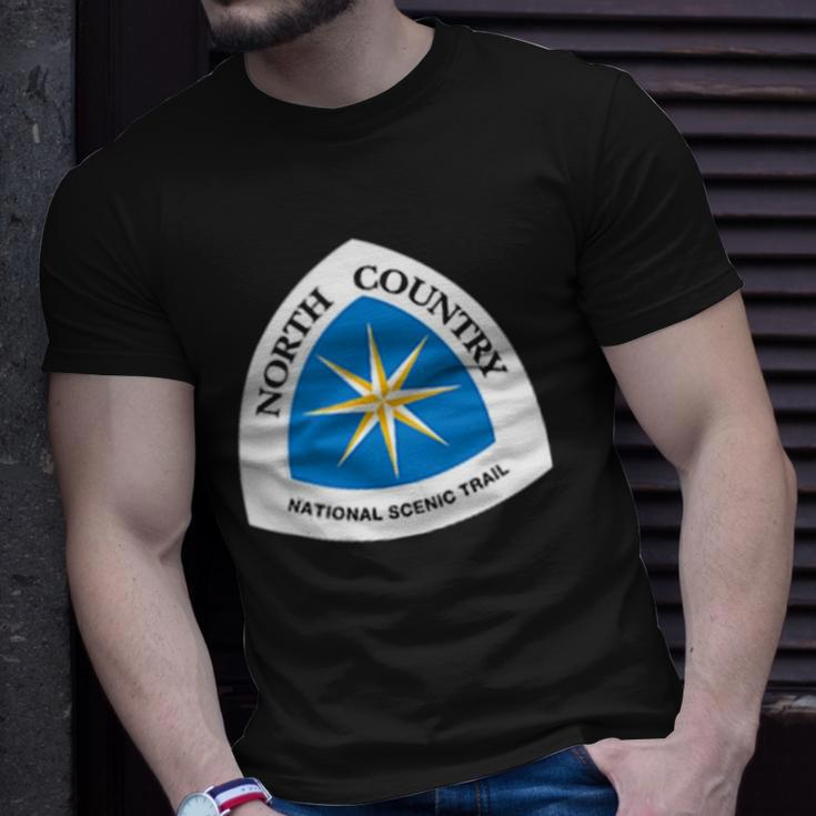 Double Sided North Country Trail T-shirt Gifts for Him