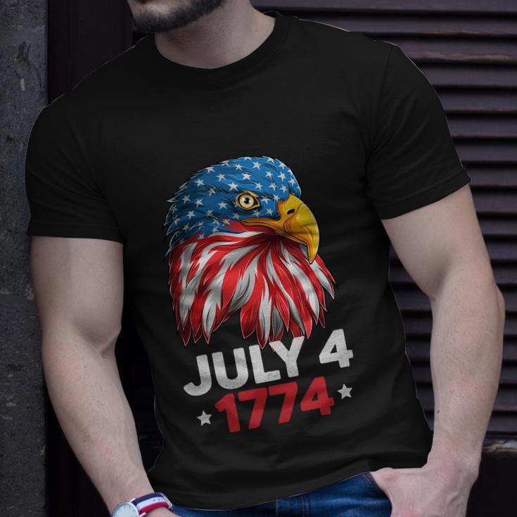 Eagle 4Th Of July Usa American Flag American Patriotic Eagle Gift Unisex T-Shirt Gifts for Him