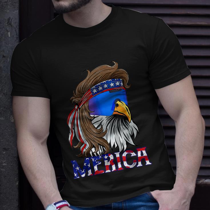 Eagle Mullet 4Th Of July Usa American Flag Merica Gift V9 Unisex T-Shirt Gifts for Him