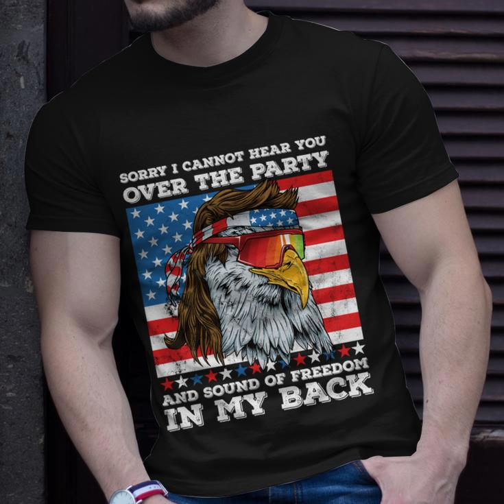 Eagle Mullet Sound Of Freedom Party In The Back 4Th Of July Gift Unisex T-Shirt Gifts for Him