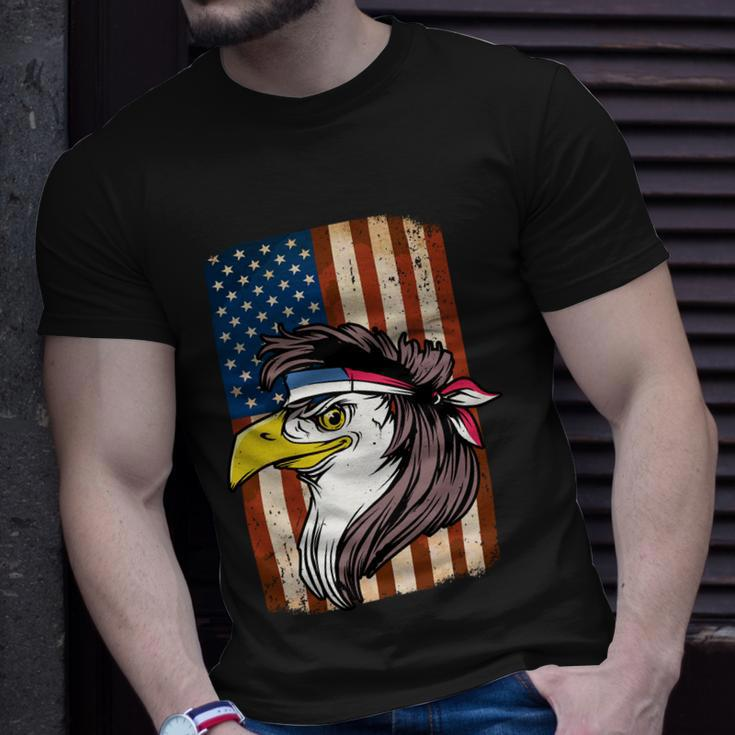 Eagle Mullet Usa American Flag Merica 4Th Of July Meaningful Gift V2 Unisex T-Shirt Gifts for Him