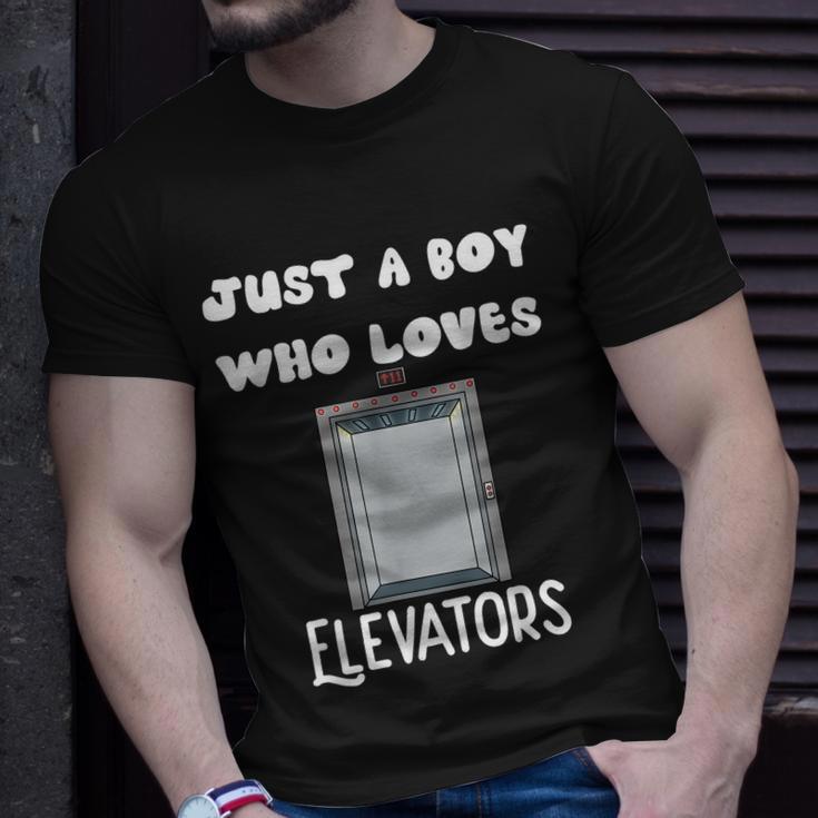 Elevator Boys Ride The Elevator Boys Elevator Unisex T-Shirt Gifts for Him