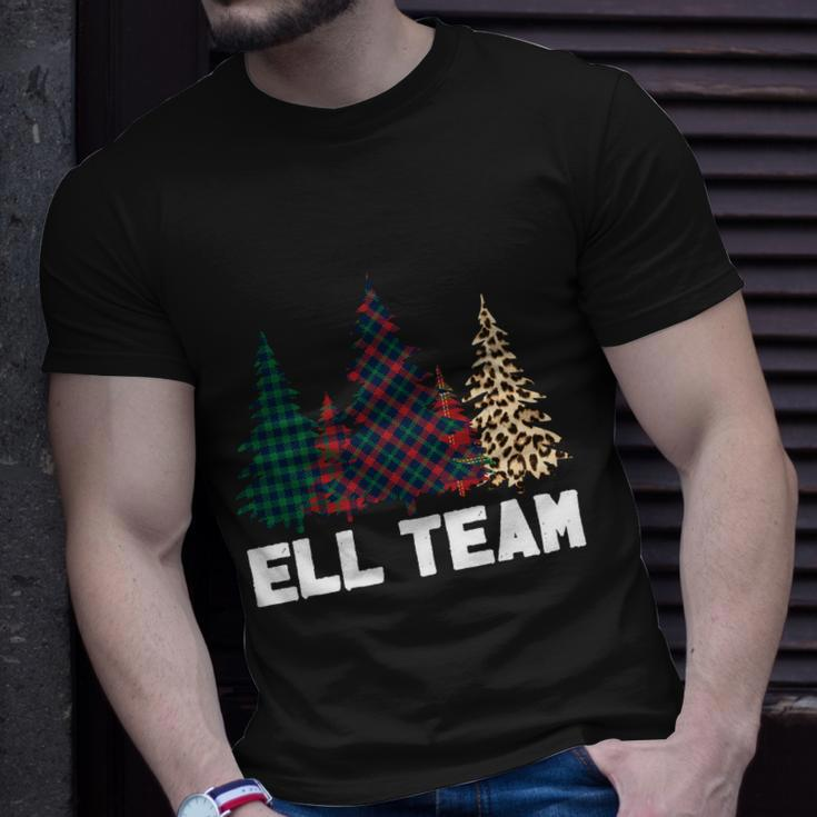 Ell Team Leopard Back To School Teachers Students Great Gift Unisex T-Shirt Gifts for Him
