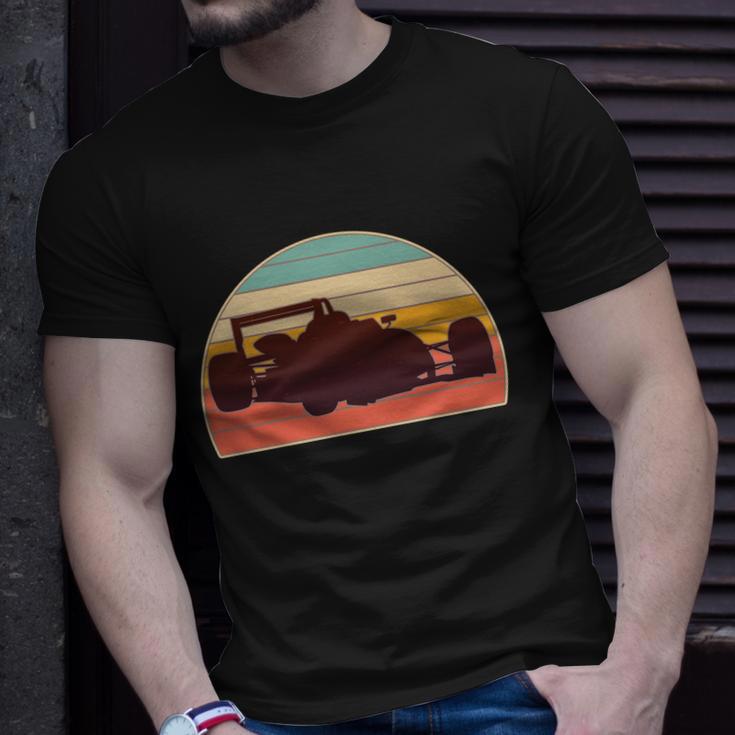 F1 Formula 1 Racing Car Retro Vintage Colors Unisex T-Shirt Gifts for Him