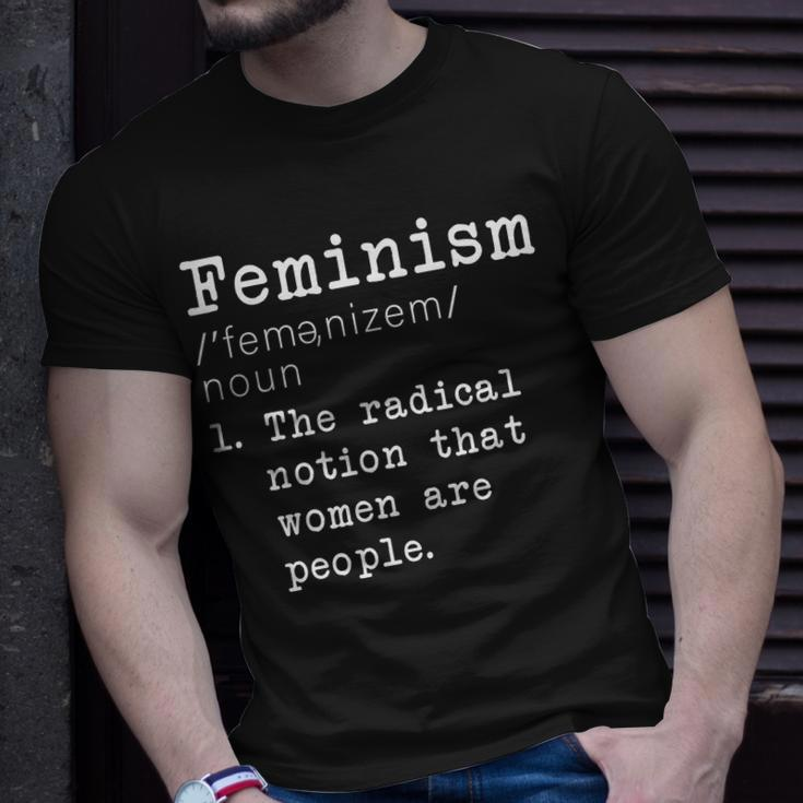 Feminism Definition Unisex T-Shirt Gifts for Him