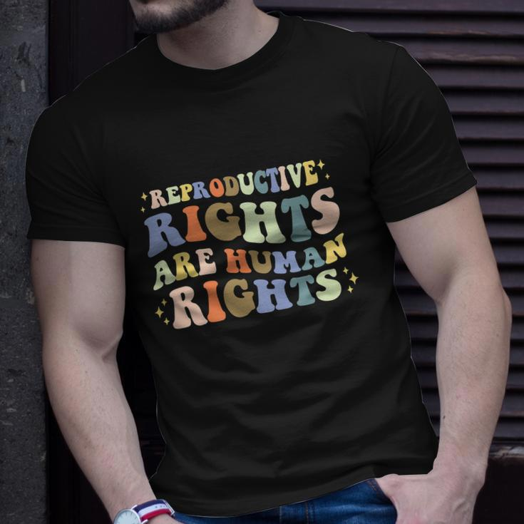 Feminist Aestic Reproductive Rights Are Human Rights Unisex T-Shirt Gifts for Him