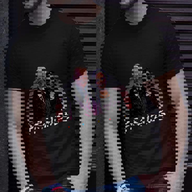 Frauds Impeach Biden Harris Now Anti Joe Biden T-Shirt Gifts for Him
