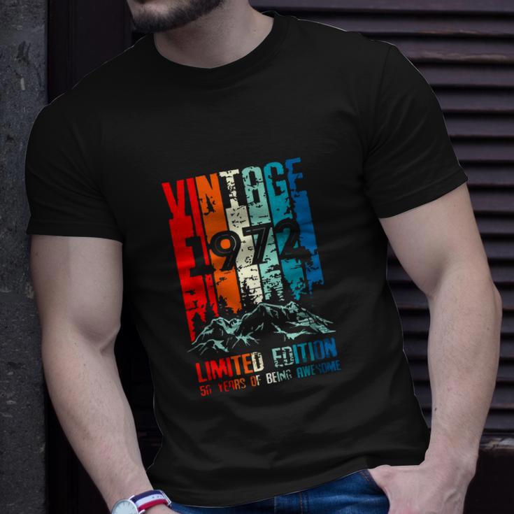 Funny 50Th Birthday Gift Men Vintage Unisex T-Shirt Gifts for Him