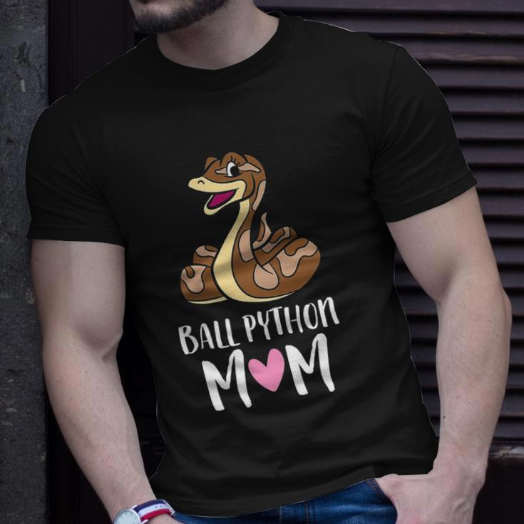 Funny Ball Python Mom Snake Ball Python Unisex T-Shirt Gifts for Him