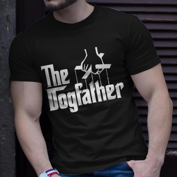 Funny Dog Father The Dogfather Unisex T-Shirt Gifts for Him