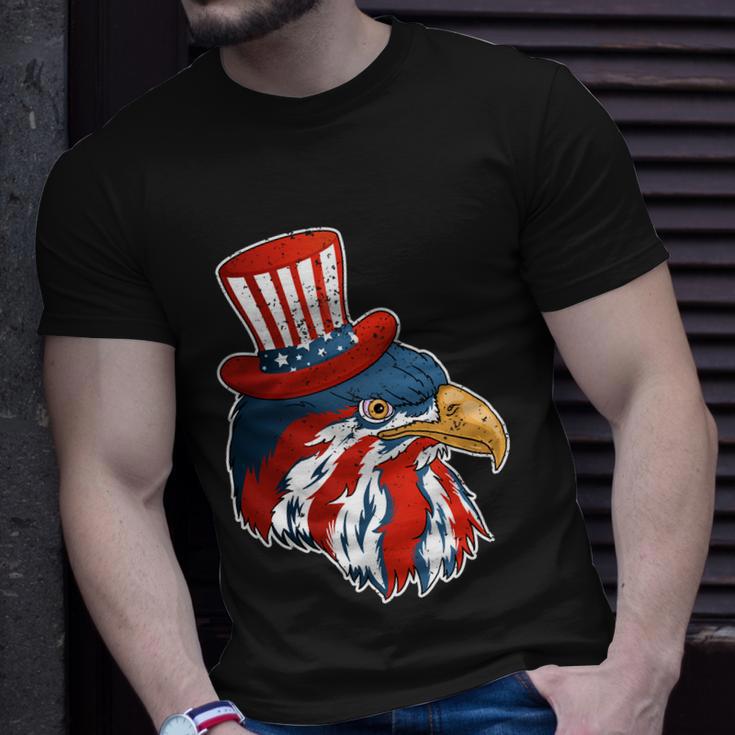 Funny Eagle Mullet 4Th Of July Cute Gift With American Flag Funny Gift Unisex T-Shirt Gifts for Him