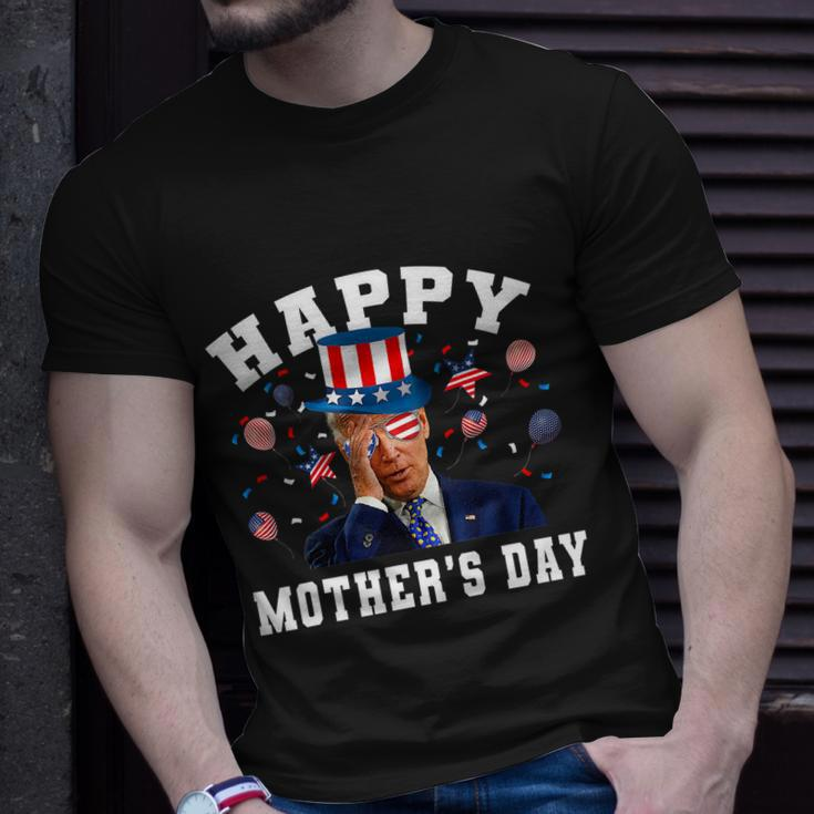 Funny Joe Biden Happy 4Th Of July Confused Mothers Day Unisex T-Shirt Gifts for Him