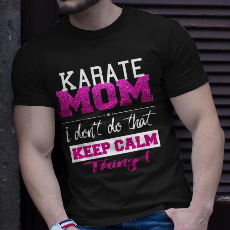 Funny Karate Mom Best Mother Unisex T-Shirt Gifts for Him