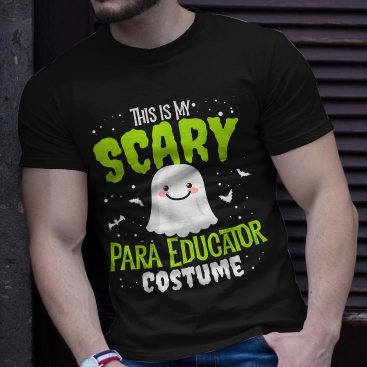Funny Para Educator Halloween School Nothing Scares Easy Costume Unisex T-Shirt Gifts for Him