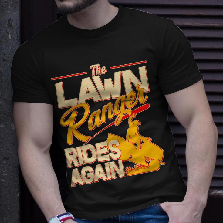 Funny The Lawn Ranger Rides Again Unisex T-Shirt Gifts for Him