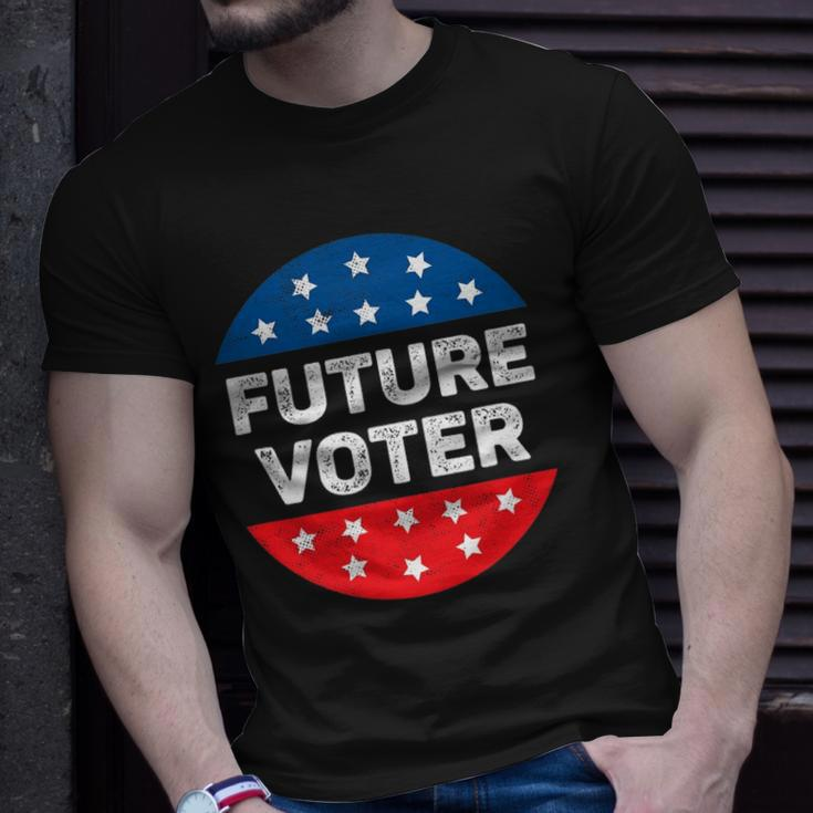 Future Voter Kids Teens Vintage 2022 Election Vote Unisex T-Shirt Gifts for Him