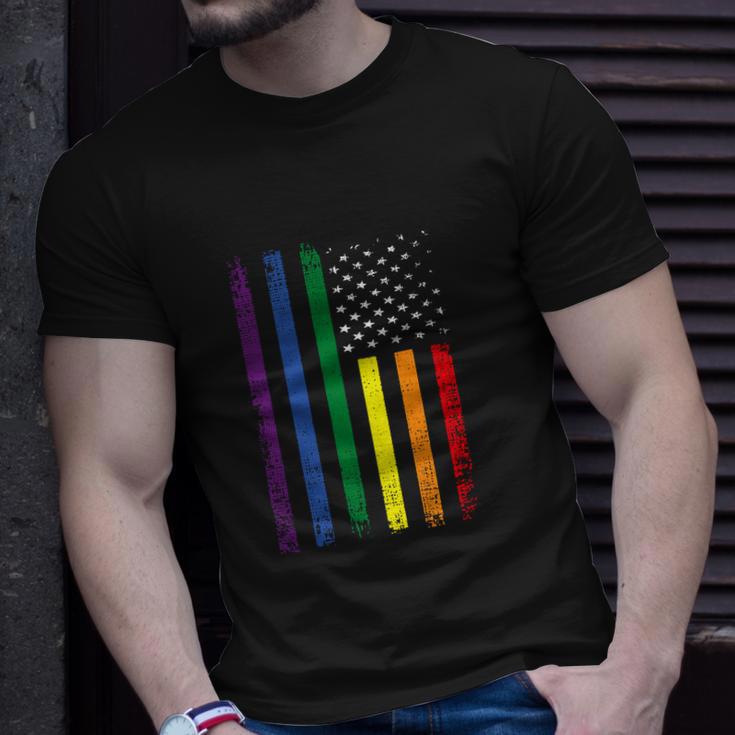 Gay Pride Lgbt Support Lgbtq Ally Bi Trans Pride Unisex T-Shirt Gifts for Him