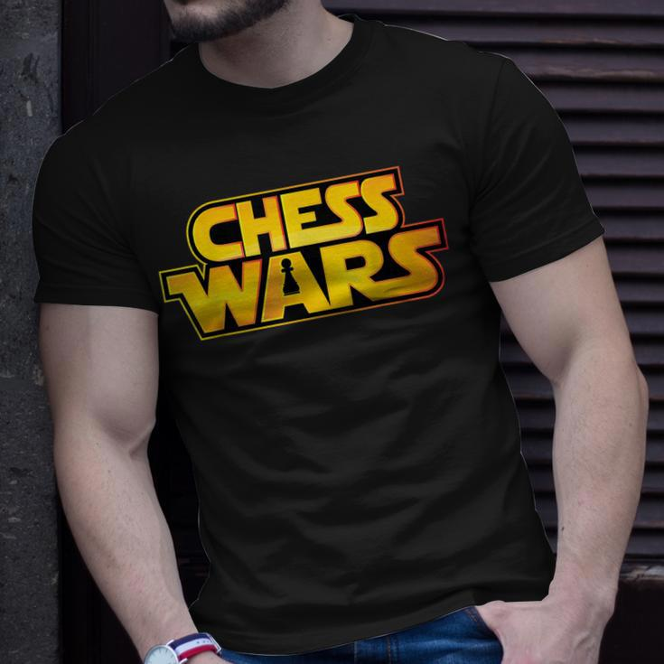 Gift For Chess Player - Chess Wars Pawn Unisex T-Shirt Gifts for Him