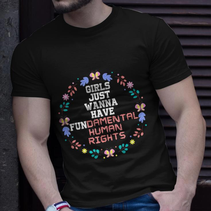 Girls Just Want To Have Fundamental Rights V2 Unisex T-Shirt Gifts for Him