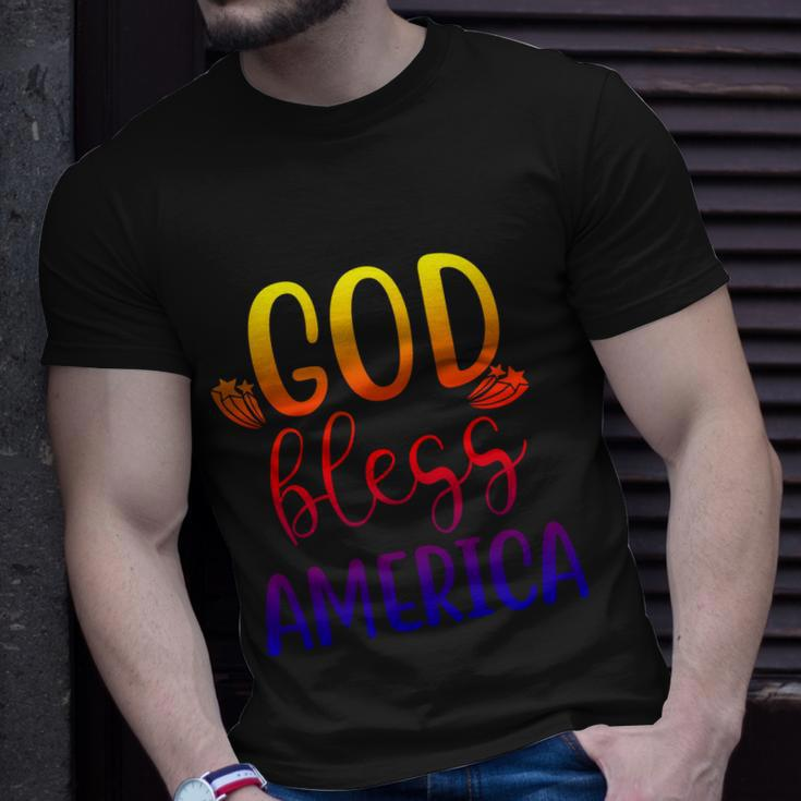 God Bless America 4Th July Patriotic Independence Day Great Gift Unisex T-Shirt Gifts for Him