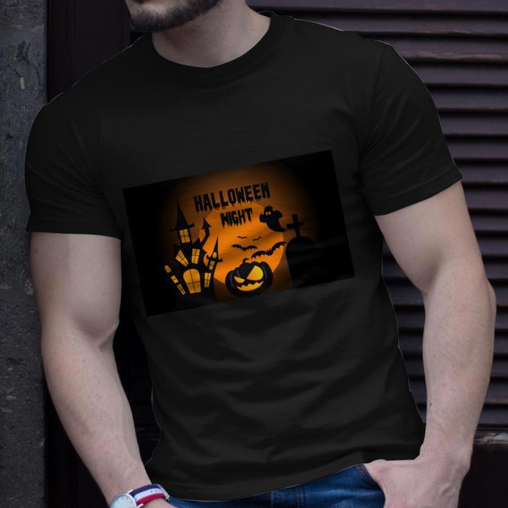 Halloween Night Halloween Quote V2 Unisex T-Shirt Gifts for Him
