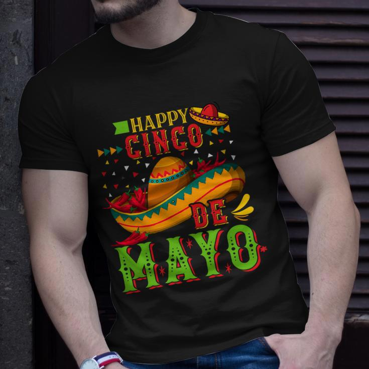 Happy Cinco De Mayo V2 Unisex T-Shirt Gifts for Him