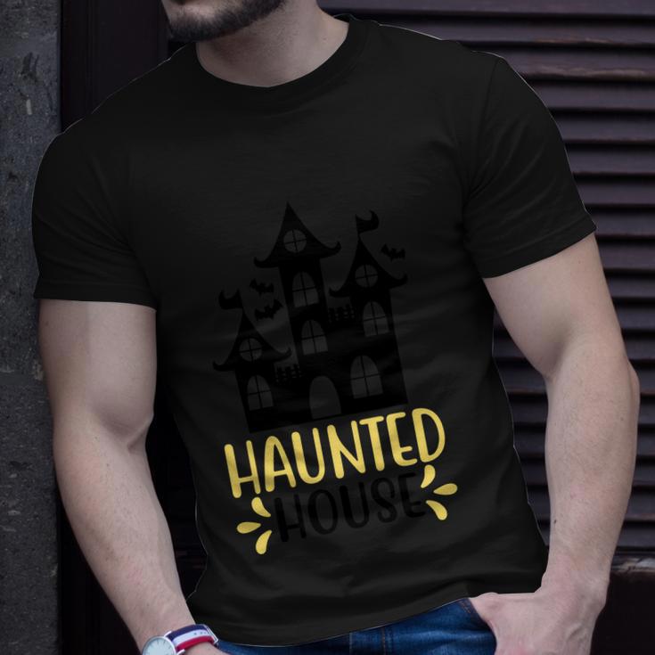 Haunted House Funny Halloween Quote Unisex T-Shirt Gifts for Him