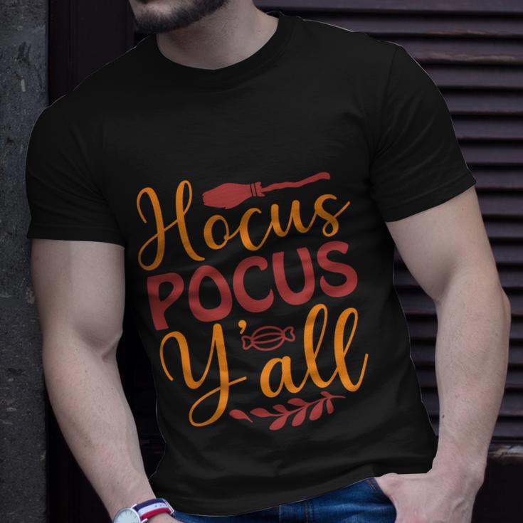 Hocus Pocus Yall Halloween Quote Unisex T-Shirt Gifts for Him