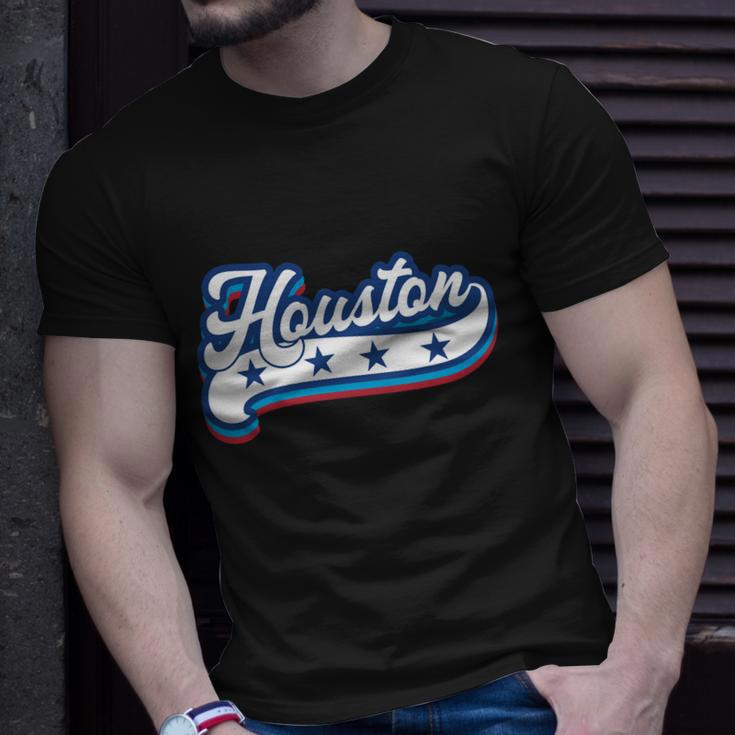 Houston Texas 4Th Of July American Usa Patriotic America Unisex T-Shirt Gifts for Him