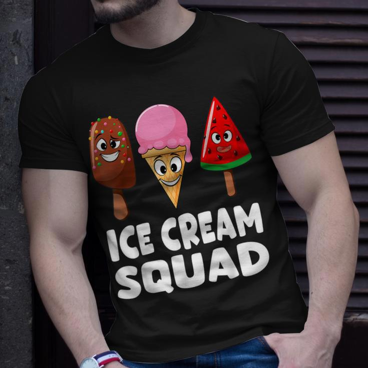Ice Cream Squad Ice Cream Day Summer Party Family Kids Boys Unisex T-Shirt Gifts for Him