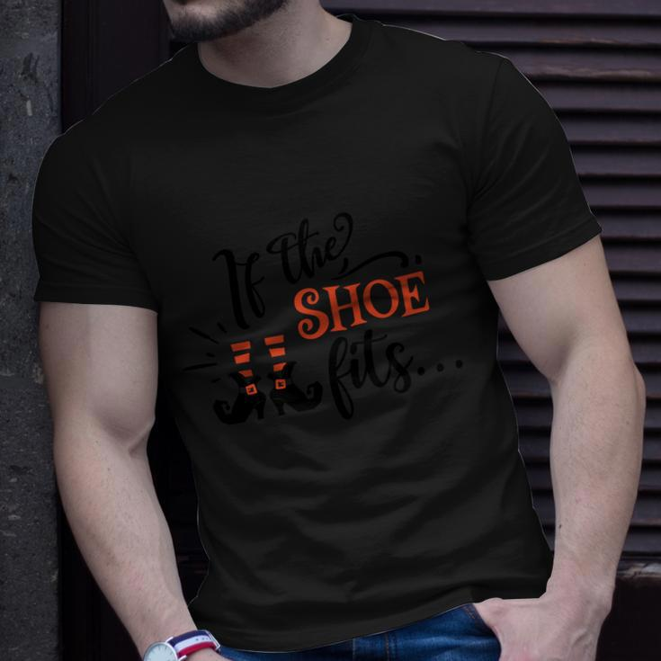 If The Shoe Fits Halloween Quote Unisex T-Shirt Gifts for Him