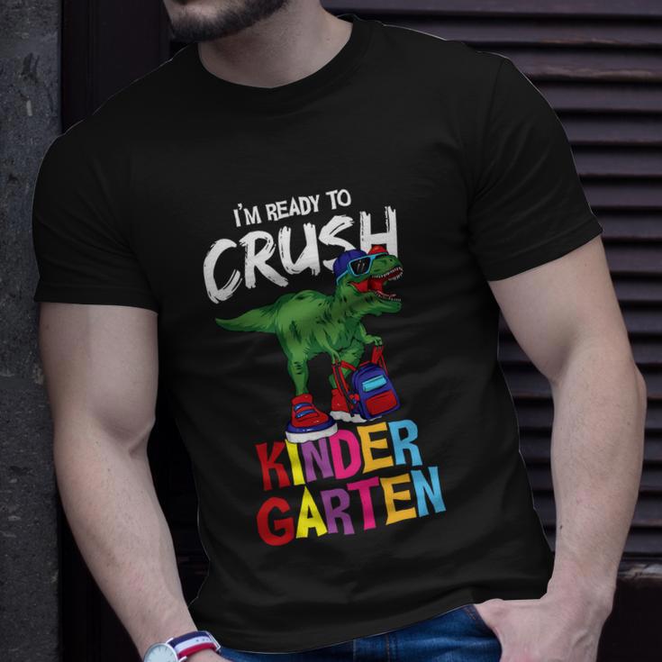 Im Ready To Crush Kindergarten Dinosaurus Trex Back To School Unisex T-Shirt Gifts for Him